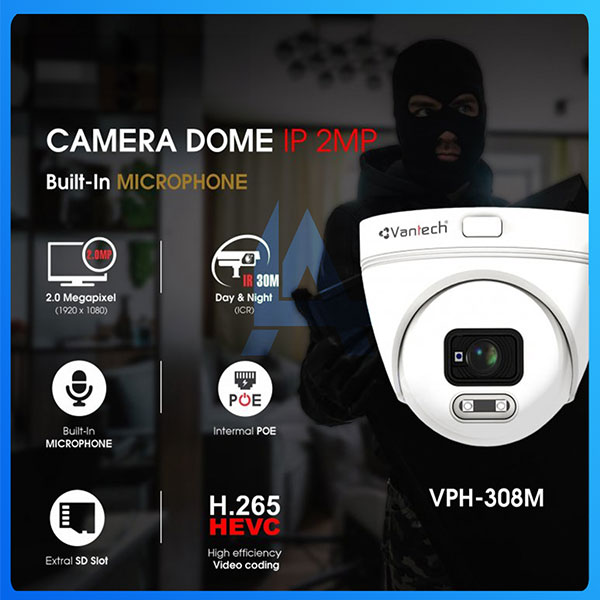 Camera IP Van Tech VPH-308M